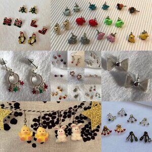 MASSIVE earring bundle lot - 38 pairs!